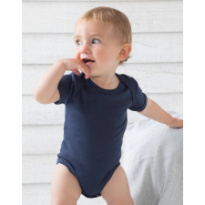 BABYBUGZ Bébi rövid ujjú kezeslábas BabyBugz Baby Bodysuit 0-3, Fehér kombidressz, body