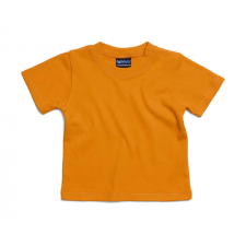 BABYBUGZ Bébi rövid ujjú póló BabyBugz Baby T-Shirt 0-3, Narancssárga babapóló, ing