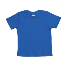 BABYBUGZ Bébi rövid ujjú póló BabyBugz Baby T-Shirt 6-12, Kobalt Organik babapóló, ing
