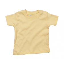 BABYBUGZ Bébi rövid ujjú póló BabyBugz Baby T-Shirt 6-12, Soft Sárga babapóló, ing