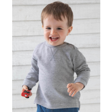 BABYBUGZ Gyerek hosszú ujjú pulóver BabyBugz Baby Sweatshirt 6-12, Fekete