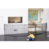 BabyDan Babydan Flex XXL térkorlát 90-350 cm fekete