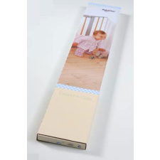 BabyDan Fém toldalék Premier ajtórácshoz, 1 x 7 cm ezüst/fekete bababiztonság