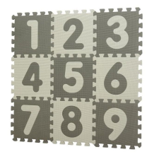 BabyDan Grey játszóalátét számokkal, kirakó, 90x90 cm puzzle, kirakós