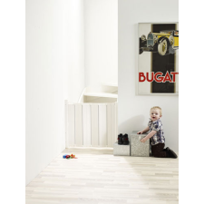 Babydan Guard Me összecsukható ajtórács 55-89 cm, fehér bababiztonság