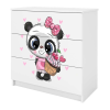  Babydreams fehér panda komód