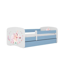 Babydreams kék lóágy, fiók nélkül, matrac nélkül, 160/80 gyermekágy