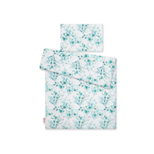 BabyLion Prémium 2 részes ágyneműszett (100x135) - Menta eukaliptusz babaágynemű, babapléd