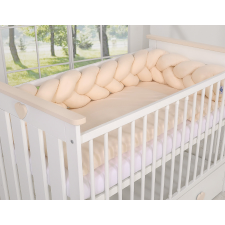 BabyLion Prémium Fonott rácsvédő - Bézs bababiztonság
