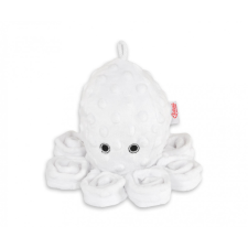 BabyLion Prémium Kis minky ölelő polip (31 cm) - Fehér plüssfigura