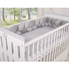 BabyLion Prémium Plüss fonott rácsvédő - Szürke bababiztonság