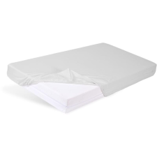  BABYMATEX Vízhatlan lepedő gumírozással Bamboo világosszürke 60x120 cm babaágynemű, babapléd