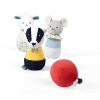 Babyono baba bowling szett - Edmund borz és barátai 1437