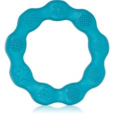 Babyono Be Active Silicone Teether Ring rágóka Blue 1 db rágóka