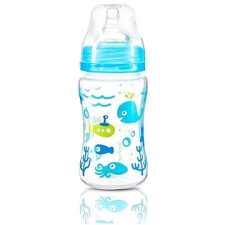 Babyono cumisüveg műanyag szélesnyakú anticolic 240ml cumisüveg