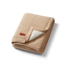 Babyono Deka bavlnená s fleecovou podšívkou 75 x 100 cm béžová babaágynemű, babapléd