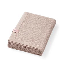 Babyono Deka pletená bambusová Beige babaágynemű, babapléd