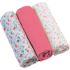 Babyono Diaper Super Soft mosható pelenkák Pink 70 × 70 cm 3 db