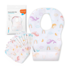 Babyono eldobható vízálló előke zsebbel 15x20cm 10db előke