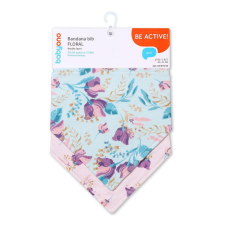 BabyOno elõke - háromszög 2db Floral 879/16 előke