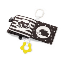  BabyOno Érzékfejlesztő babakönyv - Black&amp;White egyéb bébijáték