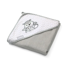  BabyOno fürdőlepedő kapucnis bambusz 100x100cm róka 346/03 babatörülköző, kifogó