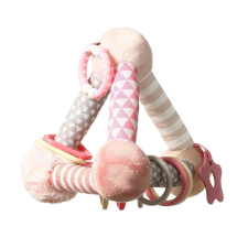 BabyOno játék piramis készségfejlesztő Tiny Joga rózsaszín 898/01 egyéb bébijáték