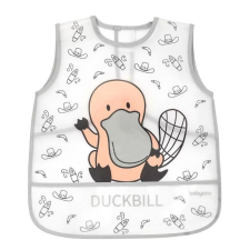  BABYONO Lemosható előke szürke 12hó+, 30x35 cm előke