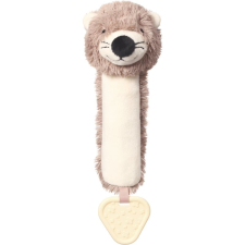 Babyono Squeaky Toy with Teether sípoló játék rágókával Otter Maggie 1 db készségfejlesztő