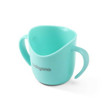 Babyono Tanulópohár, ergonomikus, 6 hó, menta, 1463/06 babaétkészlet