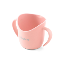 Babyono tanulópohár - ergonómikus 6hó pasztell rózsaszín 1463/07 itatópohár