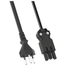 Bachmann 375.016 Áram Csatlakozókábel Fekete 1.50 m (375.016) kábel és adapter