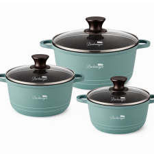  Bachmayer 6 részes zöld edénykészlet BM-7896 edény