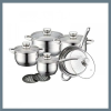 BachMayer BM-1210 Edényszett RM. 6,5-3,9-2,9L edény 16-24cm nyeles 2db alátét