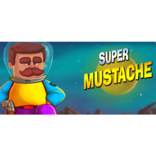Back To Basics Gaming Super Mustache (PC - Steam elektronikus játék licensz) videójáték