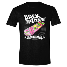  Back to the Future Hoverboard uniszex póló, fekete, 2023 férfi póló