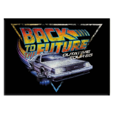  Back to the Future Outatime Tour 85 hűtőmágnes makett