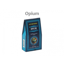 Backflow-lefelé áramló füstölő kúp Opium 10db Ayurvedic füstölő