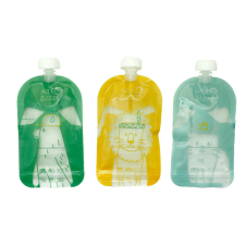 Badabulle - Tasak bébiételekhez, 150ml, 15db, B004500 babaétkészlet