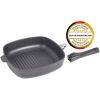 BAF Titán grill serpenyő 26x26 magas 6,5 cm BAF Gigant new line levehető fogantyúval