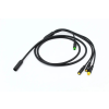 Bafang E-Bus 1200 mm 4 csatlakozós kijelző, gázkar, fékek, vezérlő/motor kábel Bafang Bicikli alkatrészek Kerékpár alkatrészek Elektromos kerékpár alkatrészek