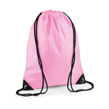 Bag Base Tornazsák tornatáska Hátizsák Bag Base Premium Gymsac - Egy méret, Klasszikus Rózsaszín tornazsák