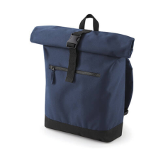 Bag Base Utazótáska Bag Base Roll-Top Backpack - Egy méret, Sötétkék (navy)