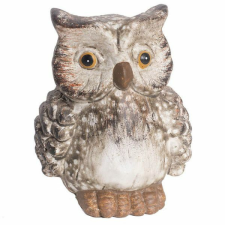  Bagoly kerámia  figura - 9,6 cm játékfigura