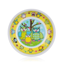  Bagoly melamin mélytányér 19cm konyhai eszköz