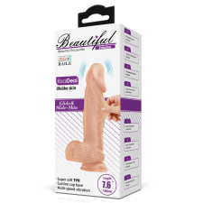 Baile Beautiful Zebulon 7,6 &quot; Vibrating Dildo vibrátorok