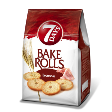 BAKE rolls kétszersült baconos 106805 alapvető élelmiszer