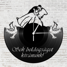 Bakelit óra - esküvői falióra