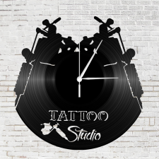 Bakelit óra - tattoo studio falióra