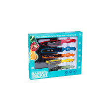 Baker's Secret 11 darabos színes konyhai kés DA00993 kés és bárd